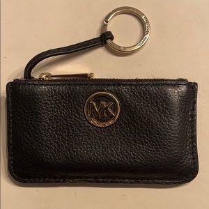 Michael Kors Fulton Wallet Keychain Card Pouch MK